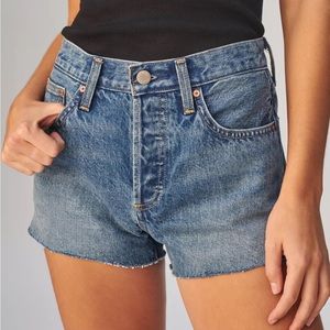 Denim Forum - The Yoko Shorts from Aritzia